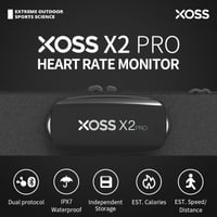 XOSS X2 Pro szívfrekvencia monitor mellkasi szíjjal Strava kompatibilis 2