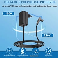 XPJBKC 12,6V Nabíjačka pre bazénový vysávač Steinbach, sieťová nabíjačka pre bazénový robot Poolrunner Battery Basic 2.0 (EÚ) 3