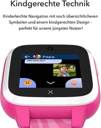 Xplora XGO 3 vízálló gyerekóra 4G, GPS, kamera, SOS funkcióval - rózsaszín - pink, XGO 3 3