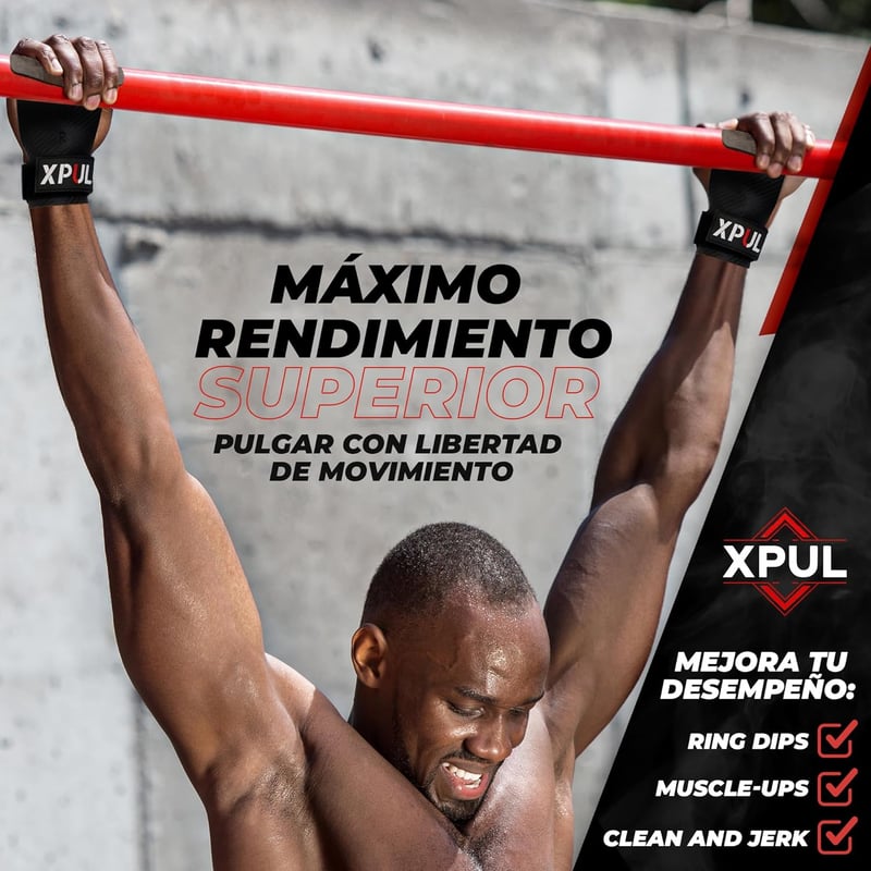 XPUL Crossfit Kesztyű Férfi Fitness Edzés Calisthenics Tornaterem