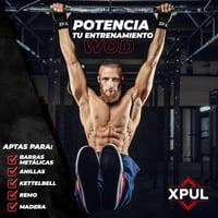 XPUL Crossfit Kesztyű Férfi Fitness Edzés Calisthenics Tornaterem 5