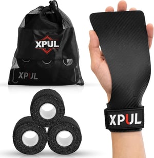 XPUL crossfit rukavice za muški trening - crne - veličina M