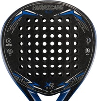 XQMax Hurricane Padel Racket 4.0 fekete/kék kezdő ütő teardrop forma 2