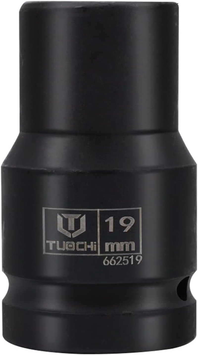 XRMXF 19mm Hatszögletű Ütőfej Rövid Kivitel Impact Socket