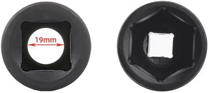 XRMXF 3/4 Hüvelyk Hatszögletű Ütőfej 32mm Rövid Impact Socket