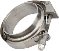 XRMXF 304 Rozsdamentes V-Sávos Gyorscsatlakozó Bilincs Szett 38mm Kipufogóhoz 2