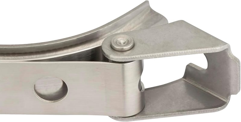 XRMXF 304 Rozsdamentes V-Sávos Gyorscsatlakozó Bilincs Szett 38mm Kipufogóhoz