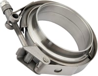 XRMXF 304 Rozsdamentes V-Sávos Gyorscsatlakozó Bilincs Szett 38mm Kipufogóhoz 3