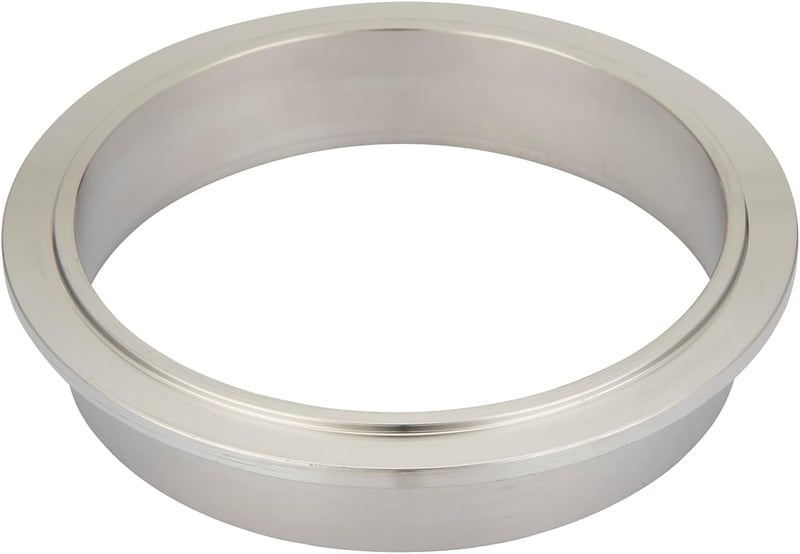XRMXF 304 Rozsdamentes V-Sávos Gyorscsatlakozó Bilincs Szett 38mm Kipufogóhoz