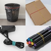 Elasticuri de cauciuc XRXYMQ, 100 bucăți, 180x3 mm, benzi elastice colorate pentru birou și acasă, accesorii DIY 7