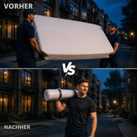 Sac de vidat pentru saltele și perne XRXYMQ XXL 100x220 cm, 1 buc. - Sac de depozitare prin comprimare pentru așternuturi 5