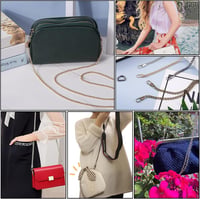 XSHAO 8 db Táskálánc 120 cm D-gyűrűvel Válltáska Crossbody Táskához Arany Ezüst Bronz 6