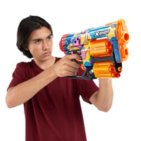 Penová pištoľ XSHOT Skins Dread Poppy Playtime Kissy s 12 nábojmi, dvojitou otočnou hlavňou a technológiou Air Pocket Dart, g 4