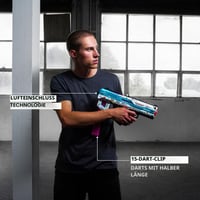 Pištoľ XSHOT Skins Pro Series Fury-X so zásobníkom na 40 šípok Air Pocket, vonkajšia hračka pre deti aj dospelých 5