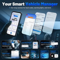 XTOOL AD20 Pro OBD2 Autódiagnosztikai Eszköz - Teljes Rendszer Szkennelés, Hibakód Olvasó, Olajszerviz Nullázás, iOS/Android Kompatibilis, É 9
