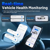 XTOOL AD20 Pro OBD2 Autódiagnosztikai Eszköz - Teljes Rendszer Szkennelés, Hibakód Olvasó, Olajszerviz Nullázás, iOS/Android Kompatibilis, É 6
