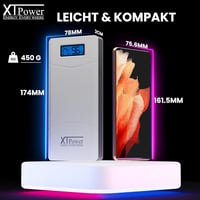 XTPower 15600mAh PowerBank QC3 65W gyors töltés laptop és telefon 4