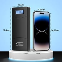 XTPower 20000mAh PowerBank 65W gyorstöltés kijelzővel laptop és telefon töltéshez 4