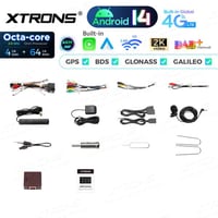 Autorádio XTRONS PX7450FBL s Android 14 a GPS navigáciou – Fiat 500 (2007-2015) 8