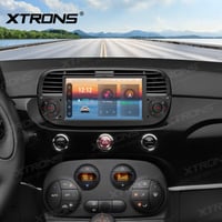 Autorádio XTRONS PX7450FBL s Android 14 a GPS navigáciou – Fiat 500 (2007-2015) 2