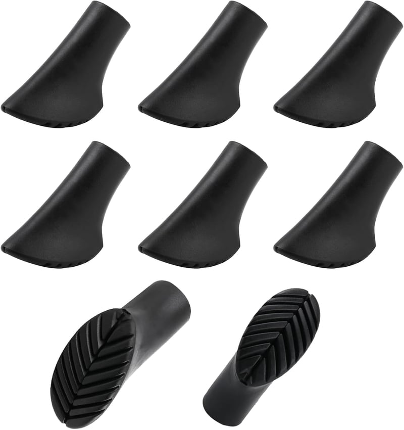 XUIIOSOOKP Nordic Walking Bot Gummiütköző 11mm Asphalt Pad Túrabot Védelemhez