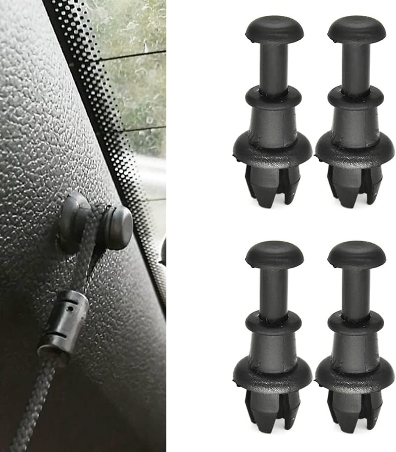 XUKEY 4db Csomagtartó Rögzítő Szalag Klip Audi VW Golf Tiguan Polo