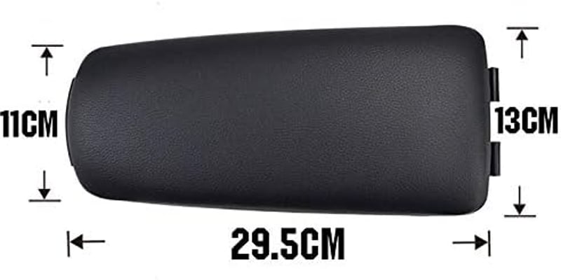 XUKEY Audi A4 B6 B7 Exeo középkonzol karfakaparó PU bőr fedél