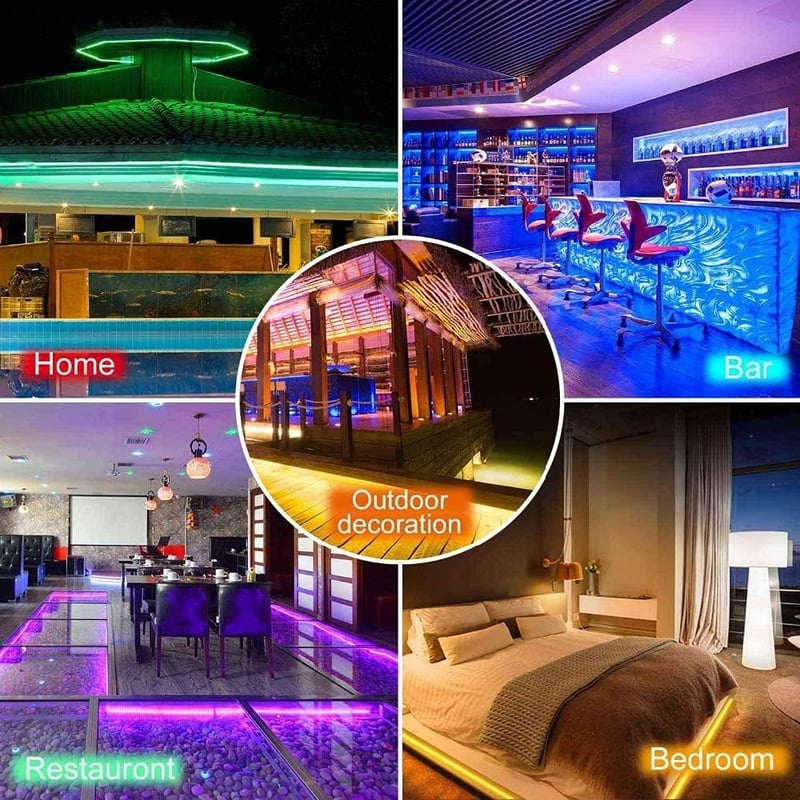 XUNATA 5m LED Neon Szalag Meleg Fehér 220V IP65 Vízálló 120 LED/m Hajlékony Fénycső Otthon Dekoráció DIY Ünnep