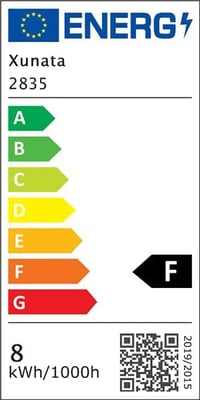 XUNATA Fehér LED Szalag 25m Kapcsolóval és Tápegységgel 220V IP65 Vízálló Flexibilis Világítás Konyha Lépcső Dekoráció 9