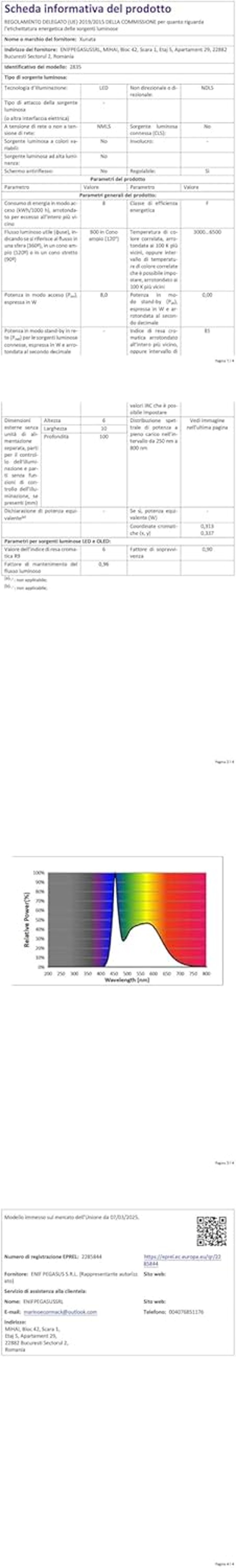 XUNATA 25m meleg fehér LED szalag 220V IP65 vízálló kapcsolóval és tápegységgel