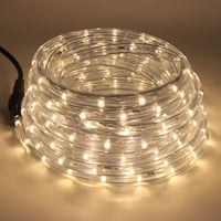 XUNATA LED Fényszalag 4m IP65 Vízálló 36 LED/m Meleg Fehér Kültéri Beltéri Kerti Karácsonyi Dekoráció 220V 2