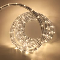 XUNATA LED Fényszalag 4m IP65 Vízálló 36 LED/m Meleg Fehér Kültéri Beltéri Kerti Karácsonyi Dekoráció 220V 3