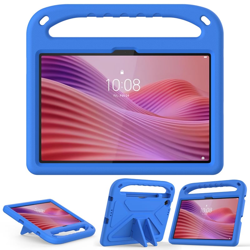 XunyLyee Detské puzdro na tablet Lenovo Tab 10,1" 2025 (TB311XU / TB311FU) – Nárazuvzdorný EVA obal s rukoväťou, modrý