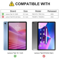 XunyLyee Detské puzdro na tablet Lenovo Tab 10,1" 2025 (TB311XU / TB311FU) – Nárazuvzdorný EVA obal s rukoväťou, modrý 2