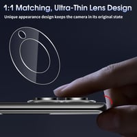Xunzii Honor Magic 8 Lite 5G kamera védelem 2db tempered glass 9H keménység - 2-transparent 4