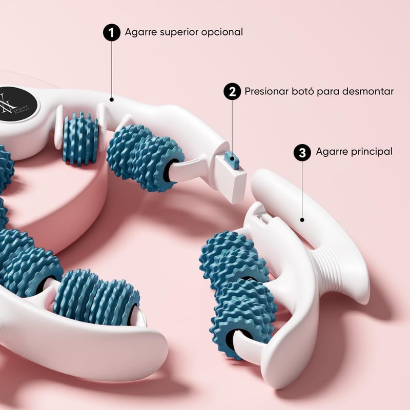 XVALOT Anti-Cellulite Masszírozó Kék - Lábak, Fenék, Karok, Hasra
