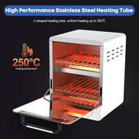 Xverycan 12L Forró Levegős Sterilizáló 1000W 250°C Professzionális 4