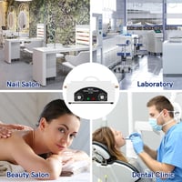 Xverycan 300W Forrólevegős Sterilizáló - 220°C Száraz Hősterilizátor Köröm, Kozmetikai és Fodrászati Eszközökhöz, Fehér 7