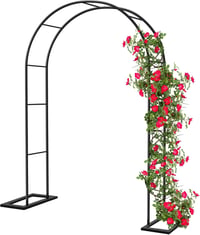 Xverycan Fém Rózsa Kapu 188x230 cm Kletterplantákhoz és Rózsákhoz 1