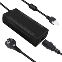 XZGm AC/DC sieťový adaptér Boost Kit 180 (8Nm) pre CSL DD Gran Turismo DD Pro, kompatibilný napájací zdroj Endor6200-2400750p Endor6200-207050, čierny 1