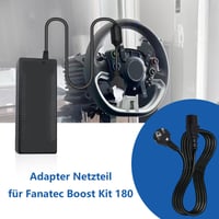 XZGm AC/DC sieťový adaptér Boost Kit 180 (8Nm) pre CSL DD Gran Turismo DD Pro, kompatibilný napájací zdroj Endor6200-2400750p Endor6200-207050, čierny 3