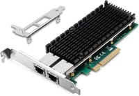 XZSNET 10Gb PCIe Hálózati Kártya Intel X540 Vezérlővel, Dual RJ45 Port 1