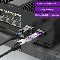 XZSNET 10Gb SFP+ RJ45 Transceiver modul - Cisco, Ubiquiti, Mikrotik kompatibilis 4