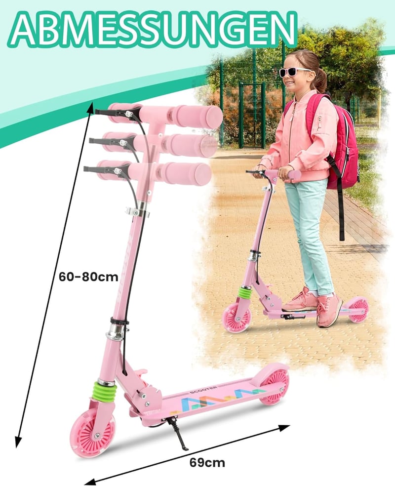 Y-RAIN magasságállítható összecsukható gyermek roller 3 éves kortól