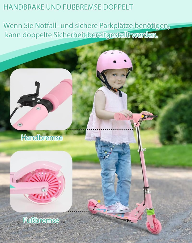 Y-RAIN magasságállítható összecsukható gyermek roller 3 éves kortól