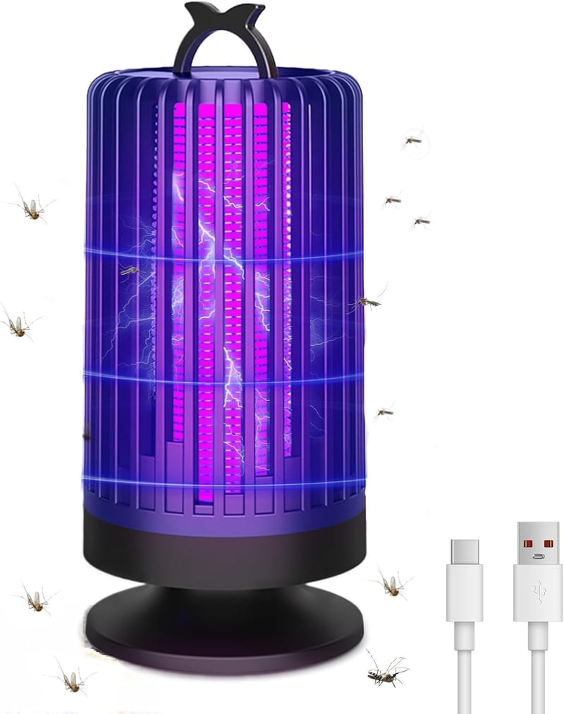 Yaasier 2in1 UV rovarcsapda elektromos szúnyogcsapda USB lámpa