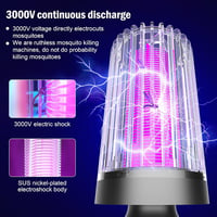 Yaasier 2in1 UV rovarcsapda elektromos szúnyogcsapda USB lámpa 3