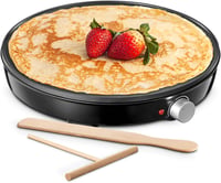 Yabano 30 cm-es palacsintasütő spatulával és tésztakészítővel 1