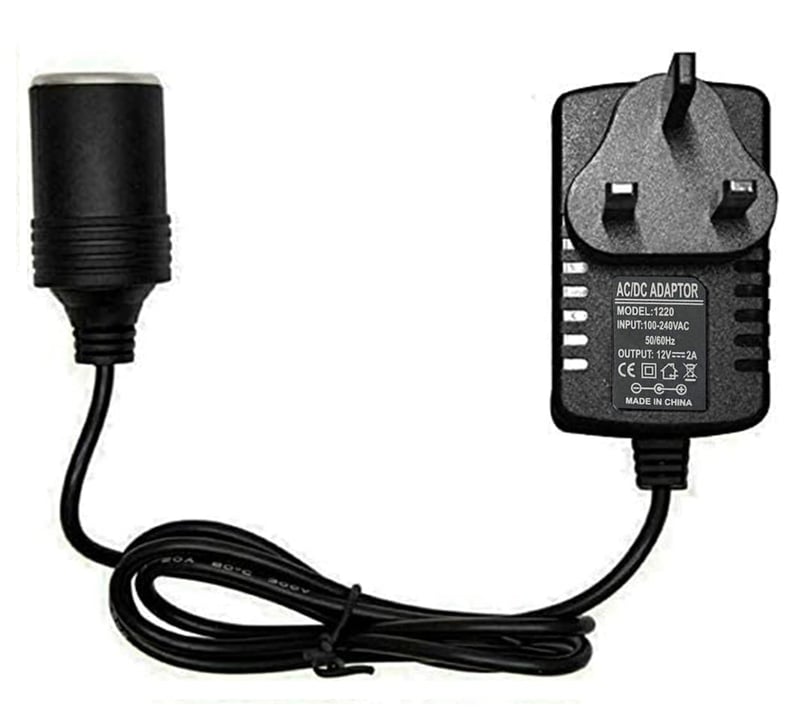 Yabonie menič napätia do auta 240V AC – 12V DC, 2A, do zásuvky zapaľovača