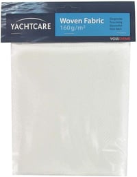 Țesătură din fibră de sticlă Yachtcare 160 g/m² - 1 m² - Kit de reparație GFK, material de armare din fibră de sticlă pentru repararea suprafețelor navale și compozite 2
